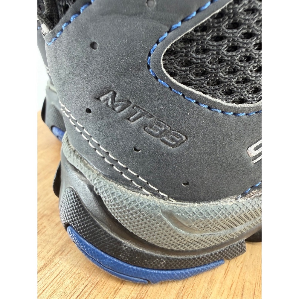 Shimano SH-MT33L Mens Mountain Bike Shoes Black Blue SPD EU 46 US 11.2 MTB - Picture 4 of 13